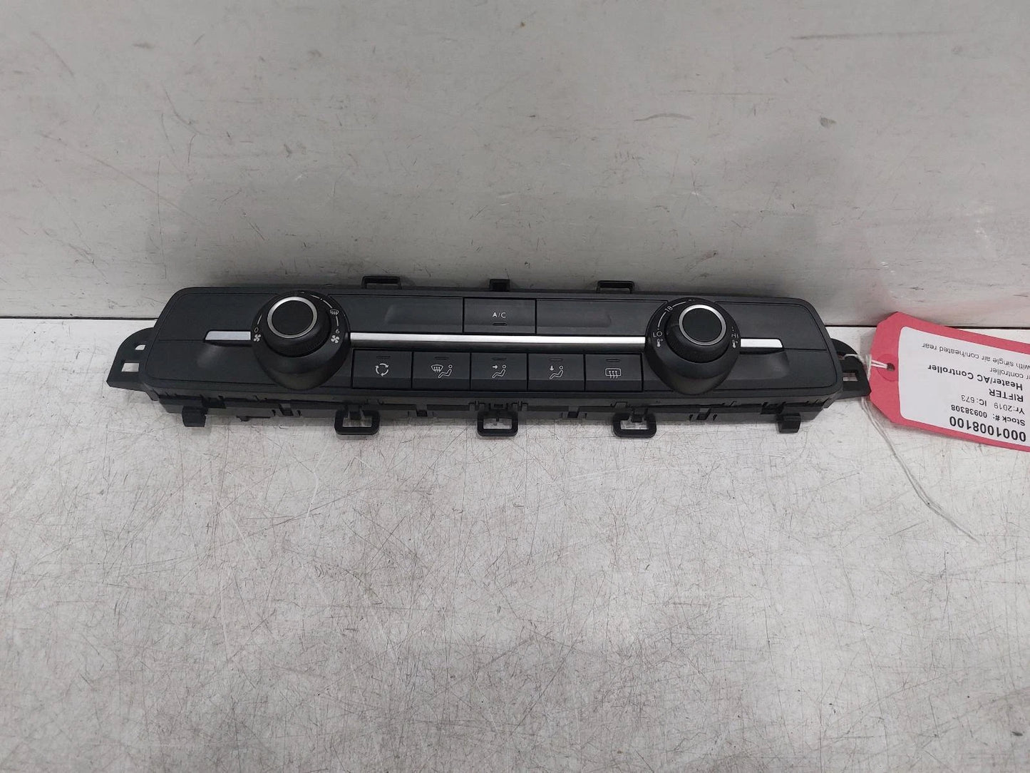 Peugeot Rifter Heater Control Switch 