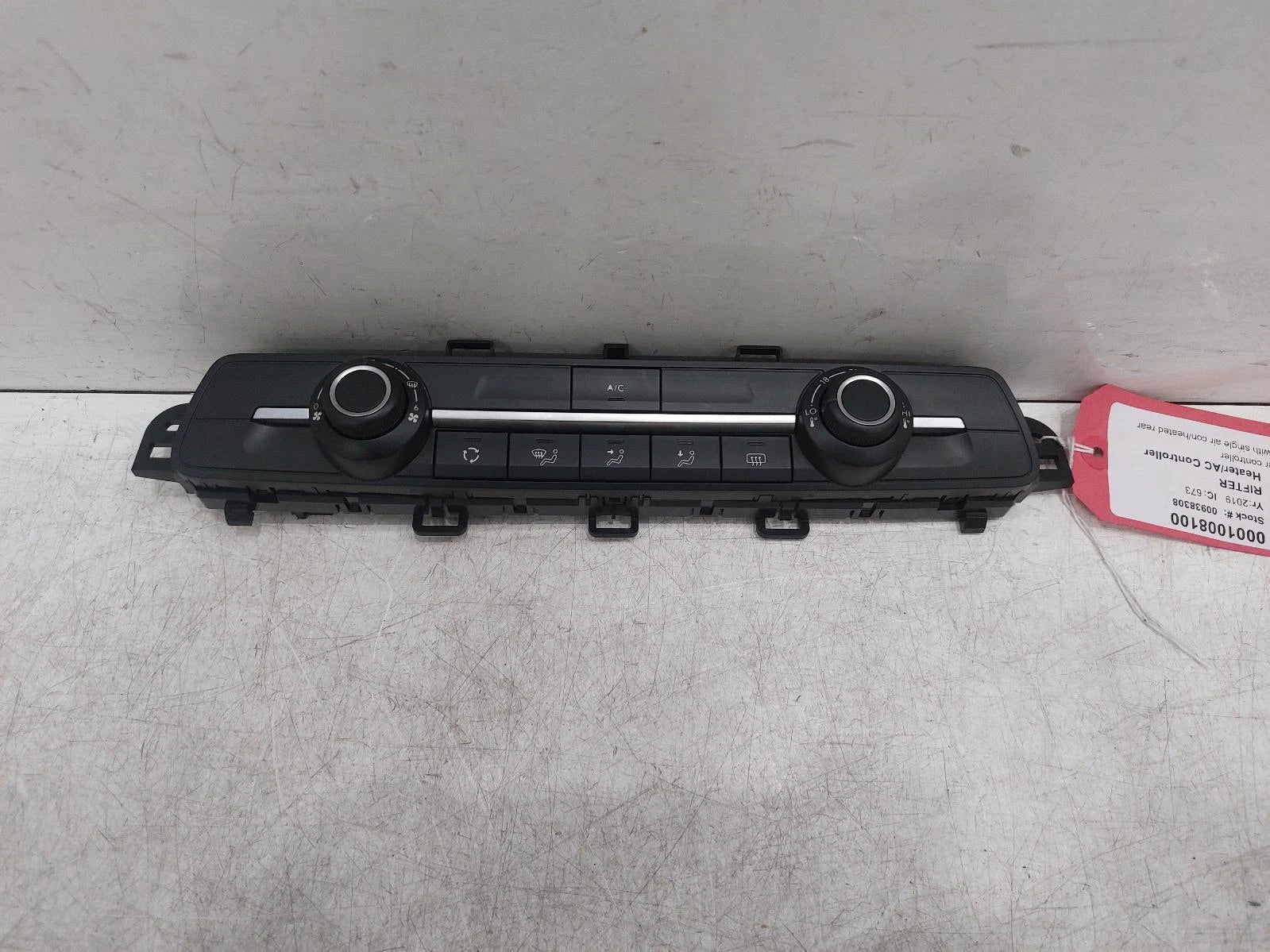 Peugeot Rifter Heater Control Switch 