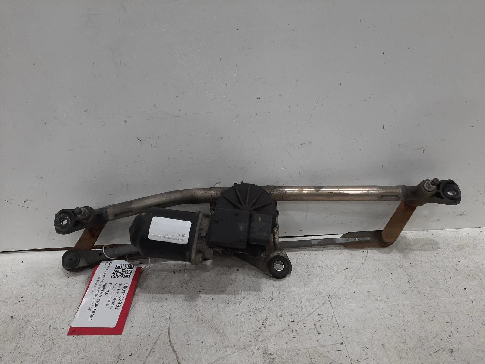 Peugeot Bipper Mk1 Front Wiper Motor With Linkage 