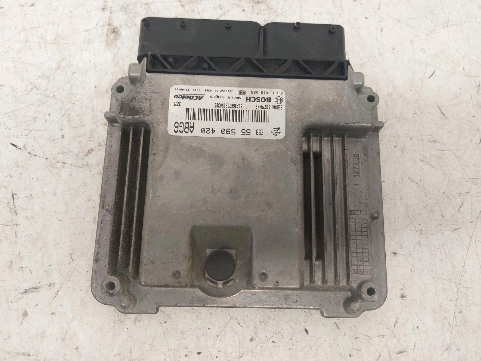 Opel Astra Mk6 A20DTH ECU Engine Control Unit 
