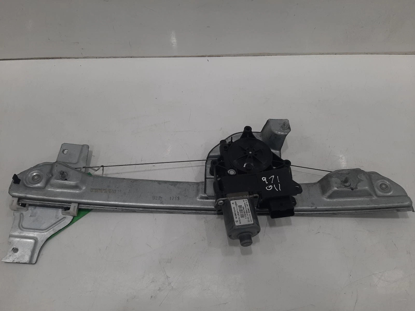 Peugeot 2008 Window Regulator Front Passengers Side 