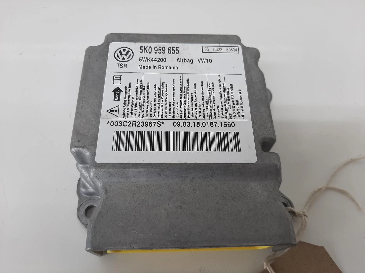 Volkswagen Golf 2.0L Diesel Ecu Engine Control Unit Kit Parts 