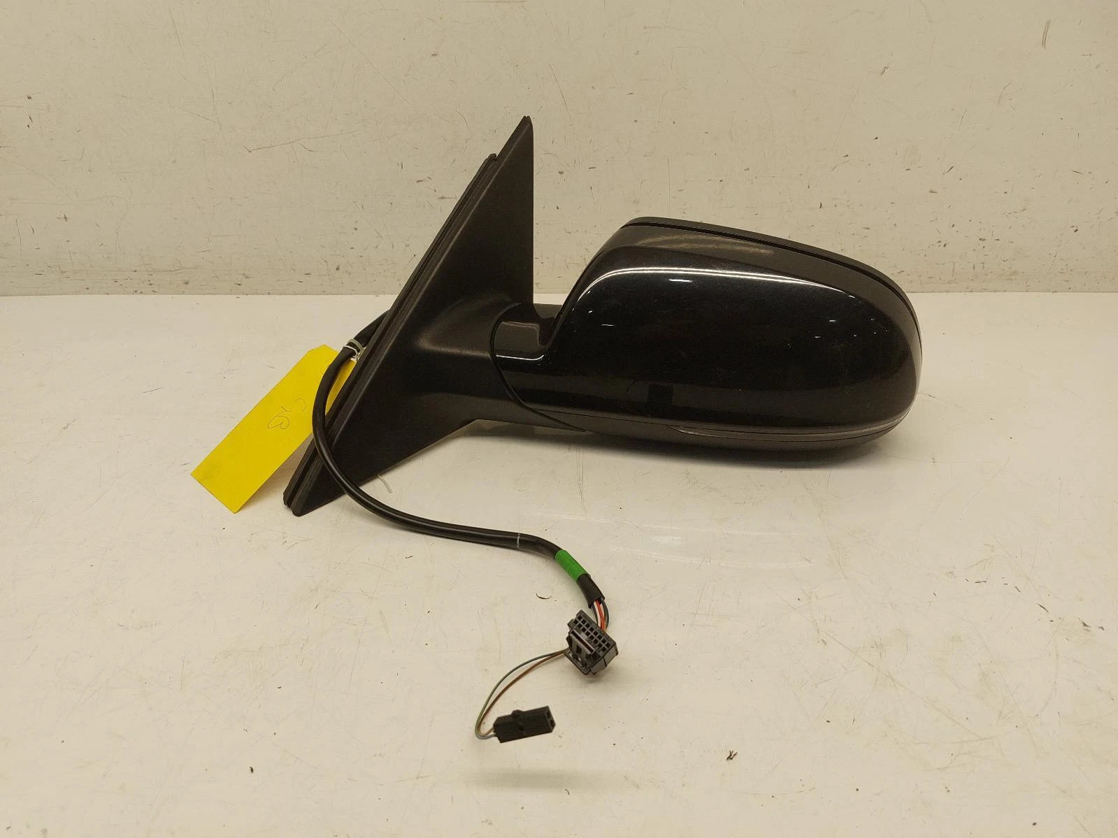 Audi A4 Mk4 (B8) Black N/S Passengers Left Door Wing Mirror 