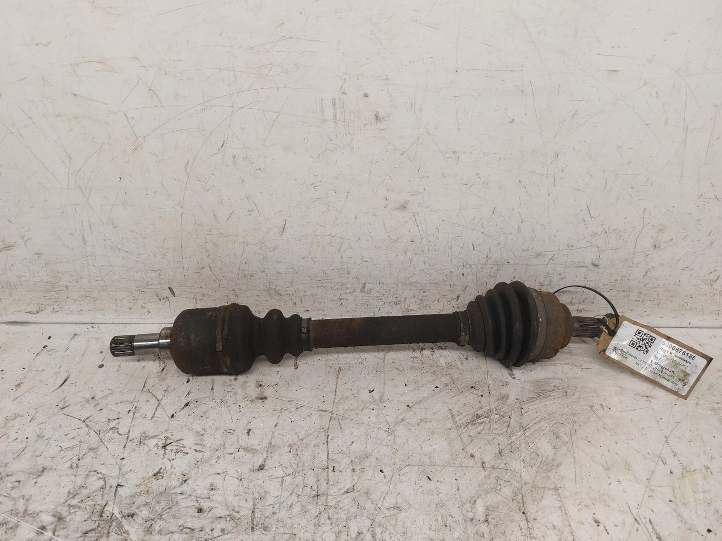 Peugeot 307 Mk1 Manual N/S Passengers Left Front Driveshaft 