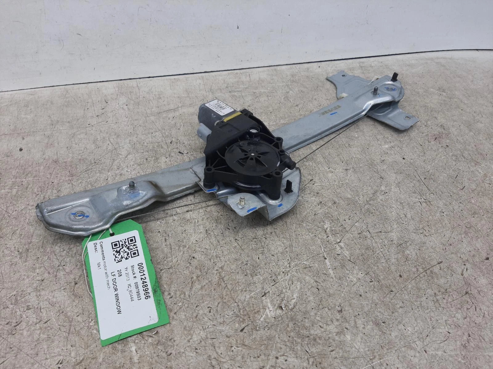 Peugeot 208 Window Regulator Front Passengers Side 