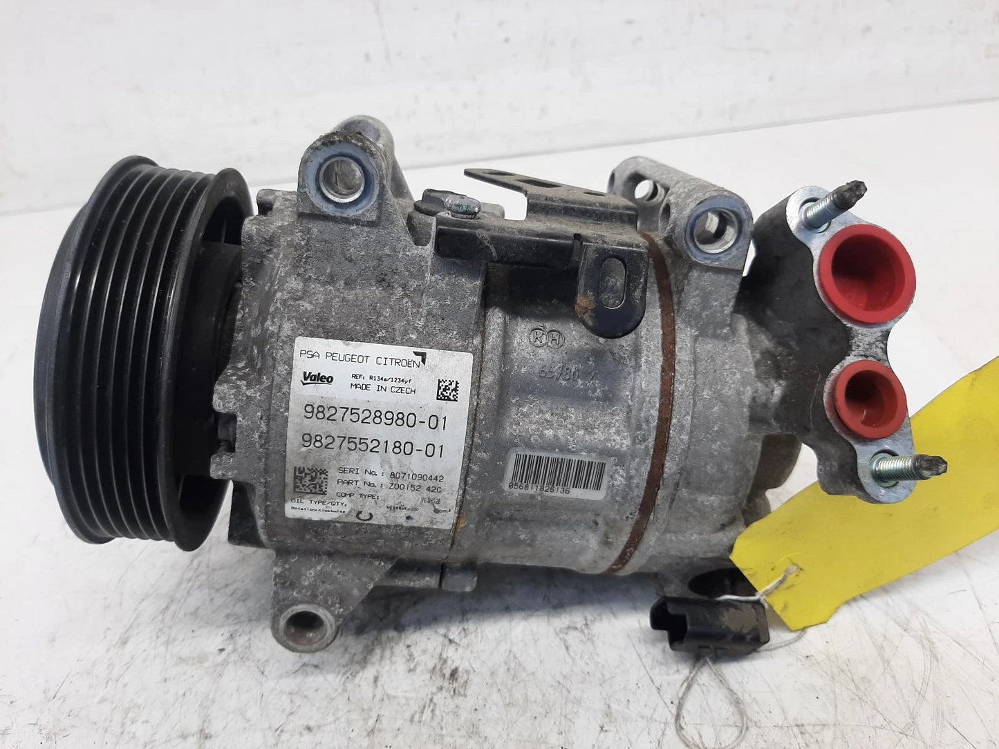 Peugeot 308 Mk2 (T9) AIR CON A/C COMPRESSOR PUMP 