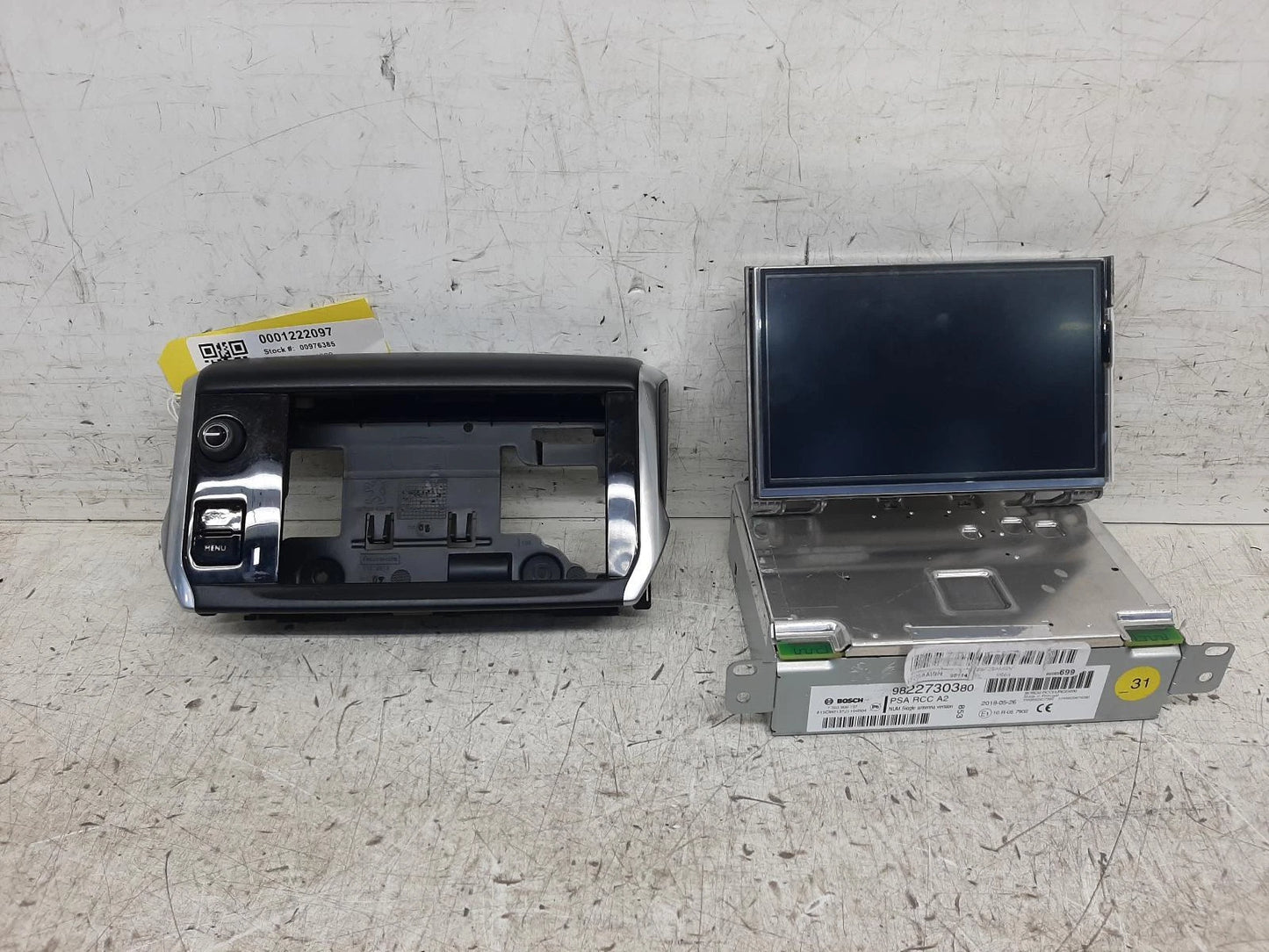 Peugeot 2008 Mk1 Radio/CD/Stereo Head Unit No Code Available 