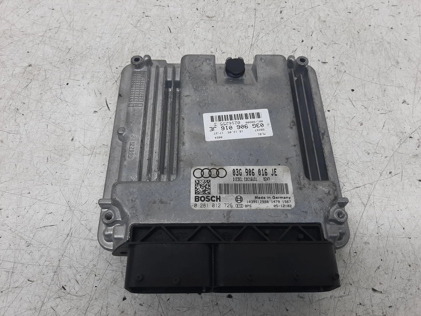 Audi A4 B7 2.0L Diesel ECU Engine Control Unit Kit Parts 