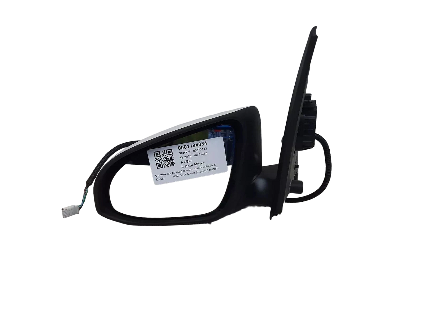 Toyota Aygo Door Mirror Passengers Side 