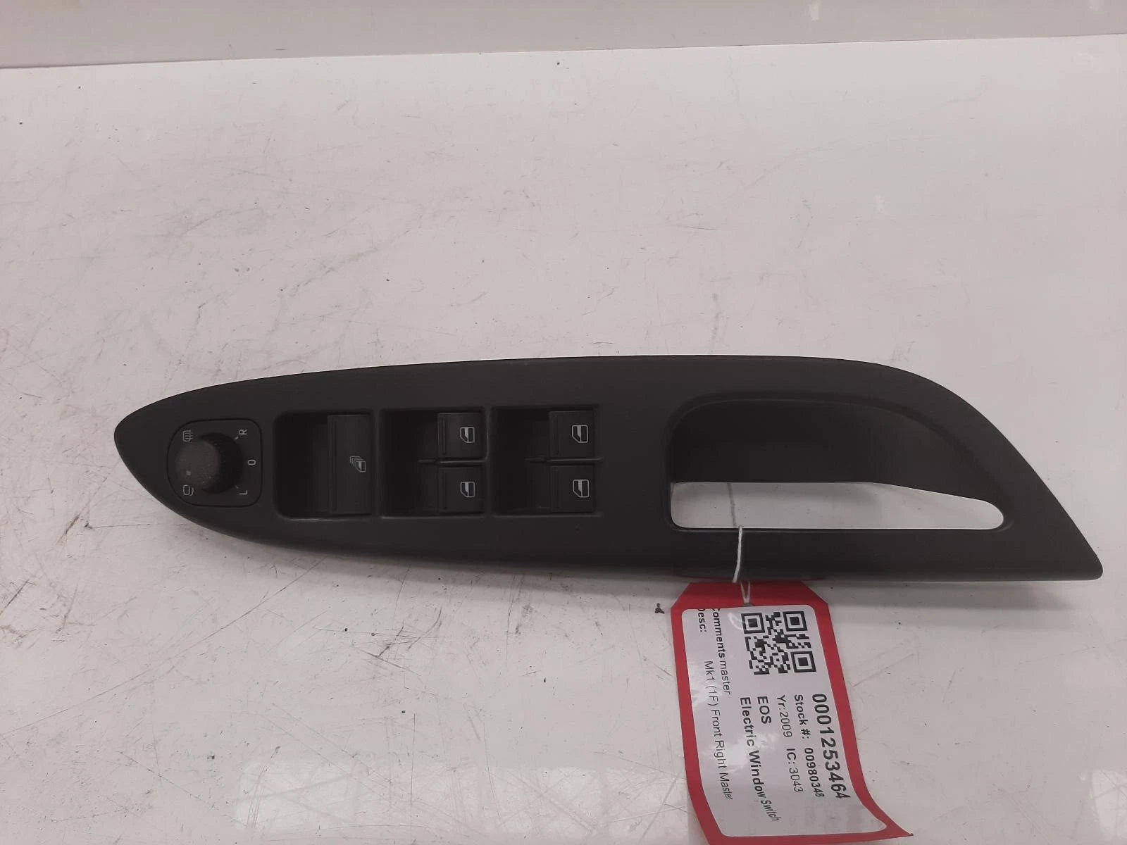 Volkswagen Eos Front Right Master Window Switch 