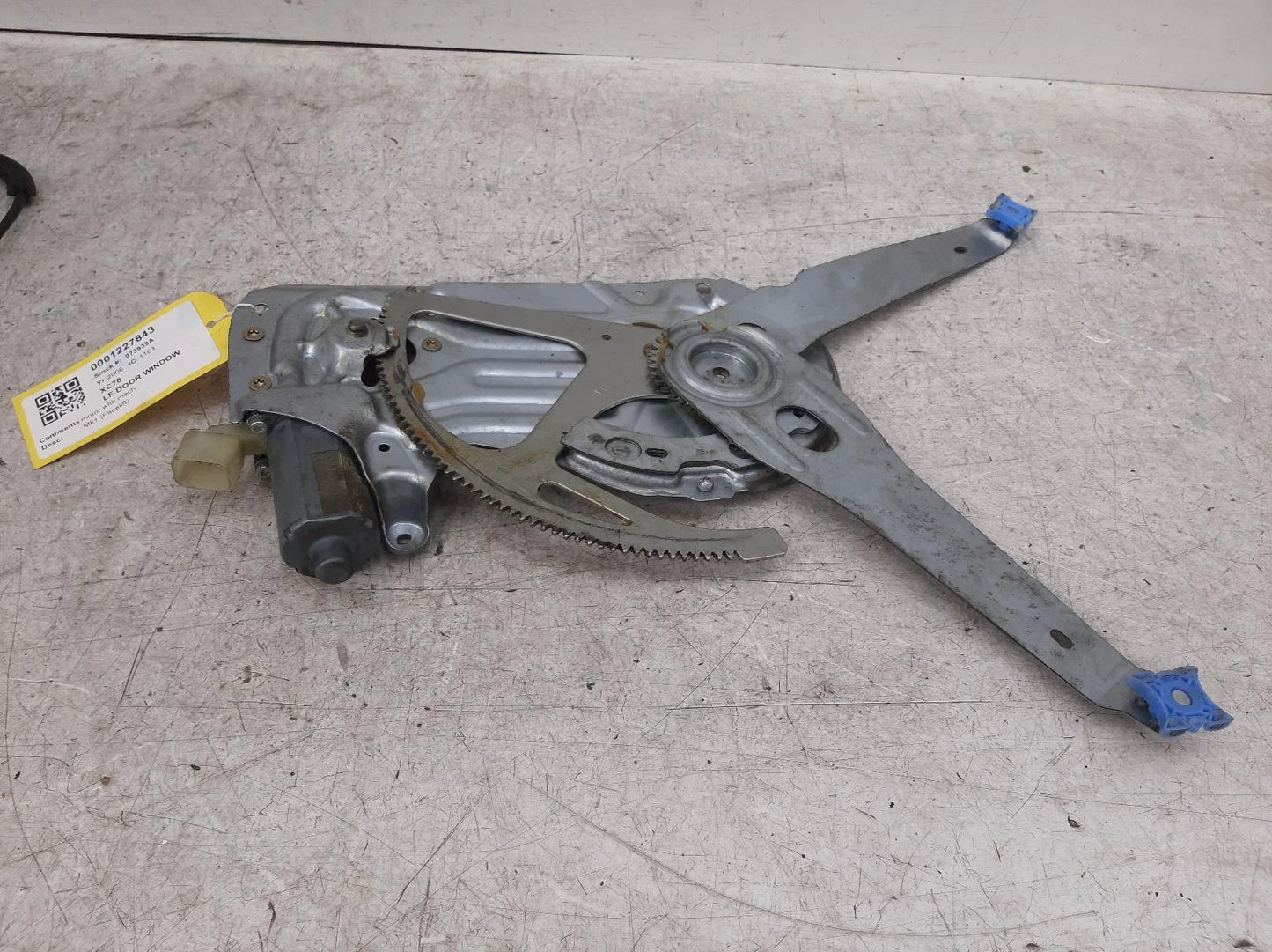 Volvo Xc70 Window Regulator Front Passengers Side 