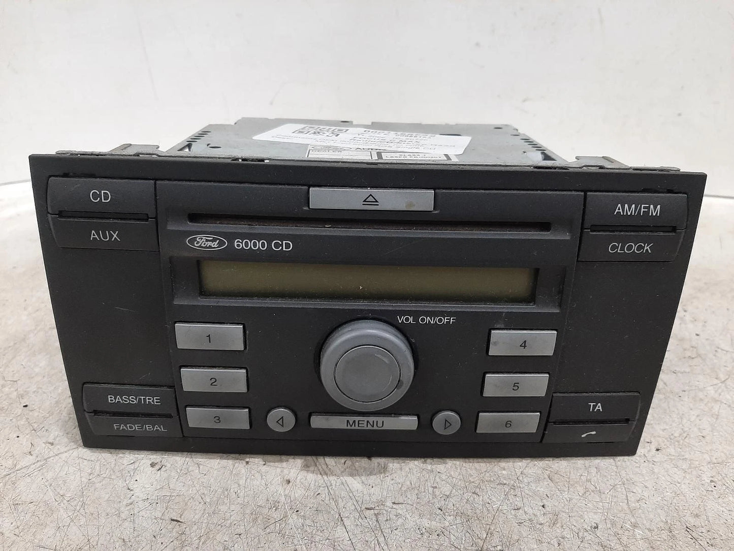 Ford Focus C Max Mk1 OEM Radio/CD/Stereo Head Unit No Code Available 