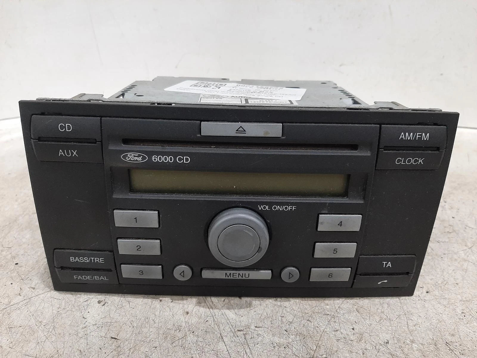 Ford Focus C Max Mk1 OEM Radio/CD/Stereo Head Unit No Code Available 