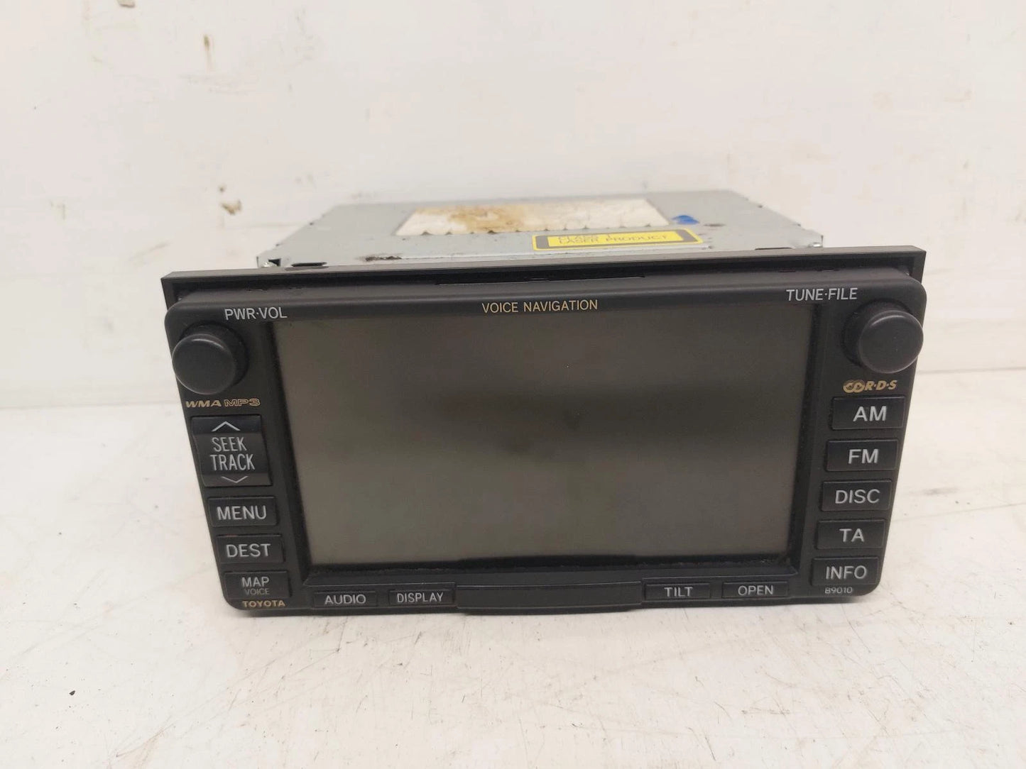 Toyota Avensis Mk2 (T250) EOM SAT. NAV. UNIT Satellite Navigation Head Unit 