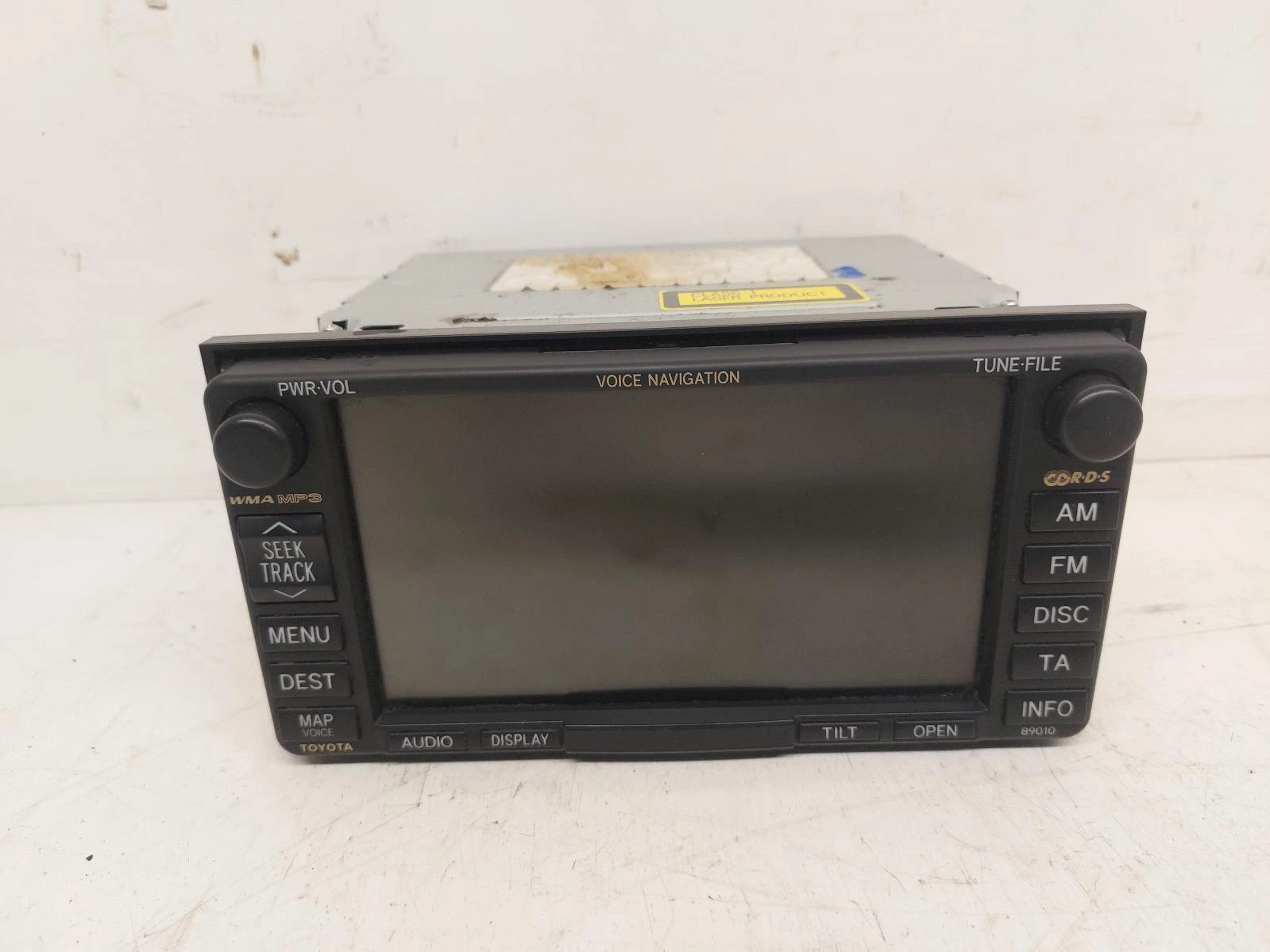 Toyota Avensis Mk2 (T250) EOM SAT. NAV. UNIT Satellite Navigation Head Unit 