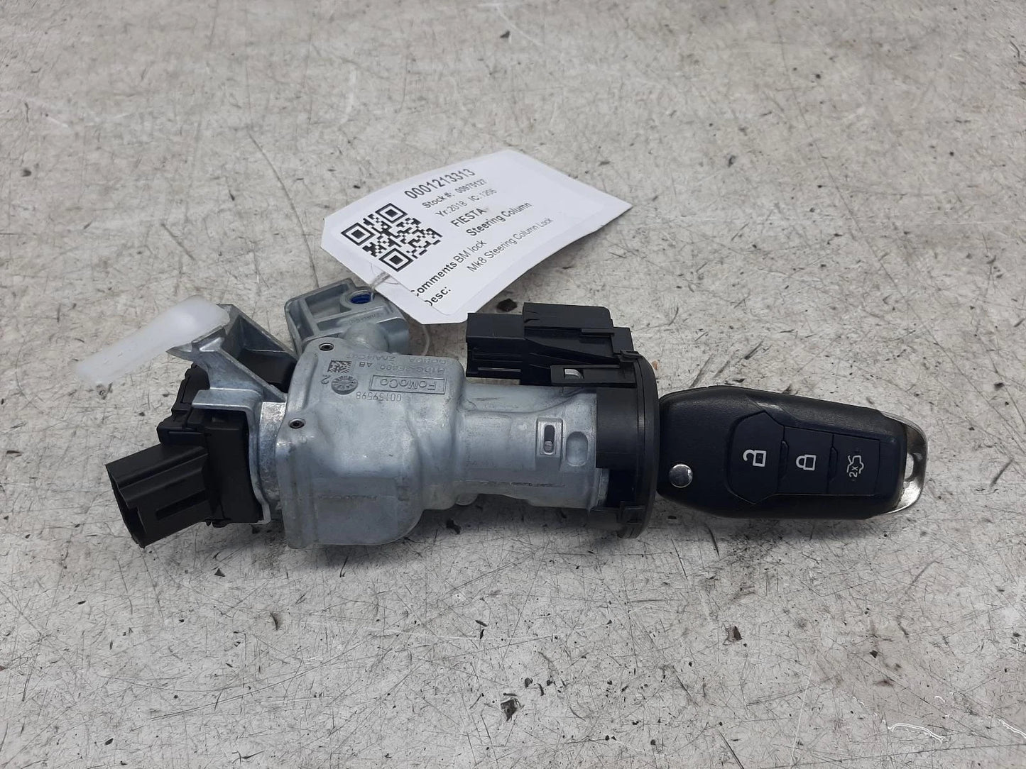 Ford Fiesta Mk8 Power Steering Column Lock 