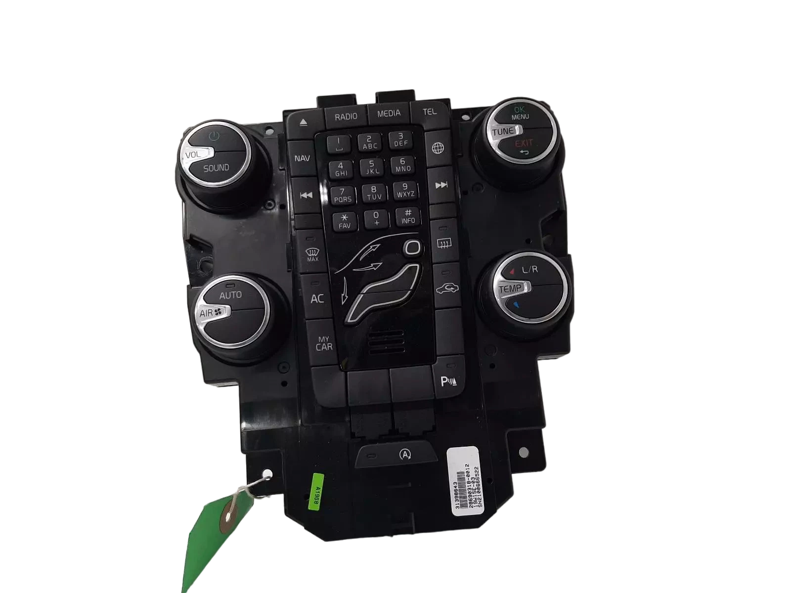 Volvo V40 Heater Control Switch 