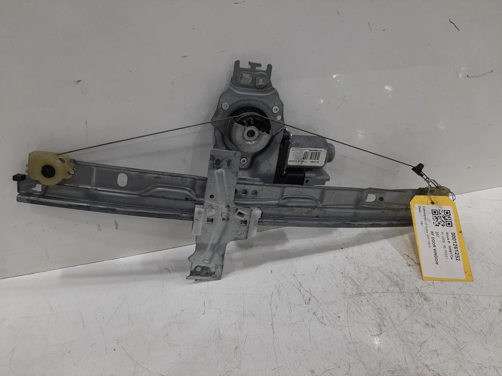 Peugeot 207 Window Regulator Front Drivers Side 