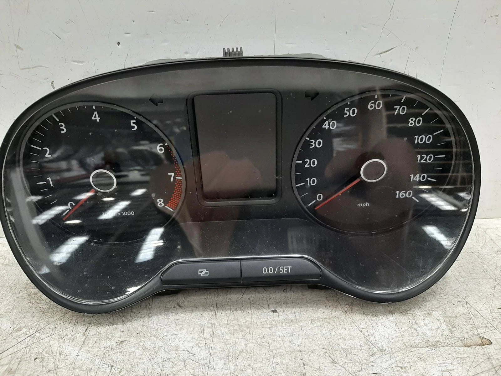 Volkswagen Polo 6R 1.2L Petrol Speed Manual Speedometer Speedo Clocks 