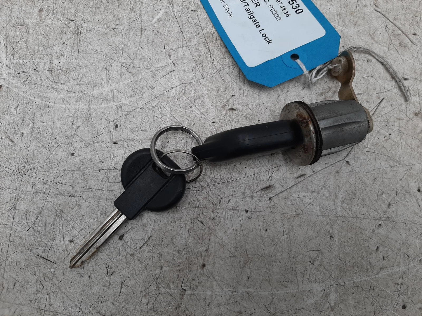 Peugeot Partner Mk1 Van Tailgate Lock Assembly 