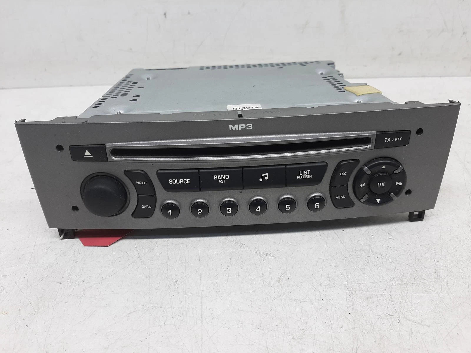 Peugeot 308 Mk1 OEM Radio/CD/Stereo Head Unit 