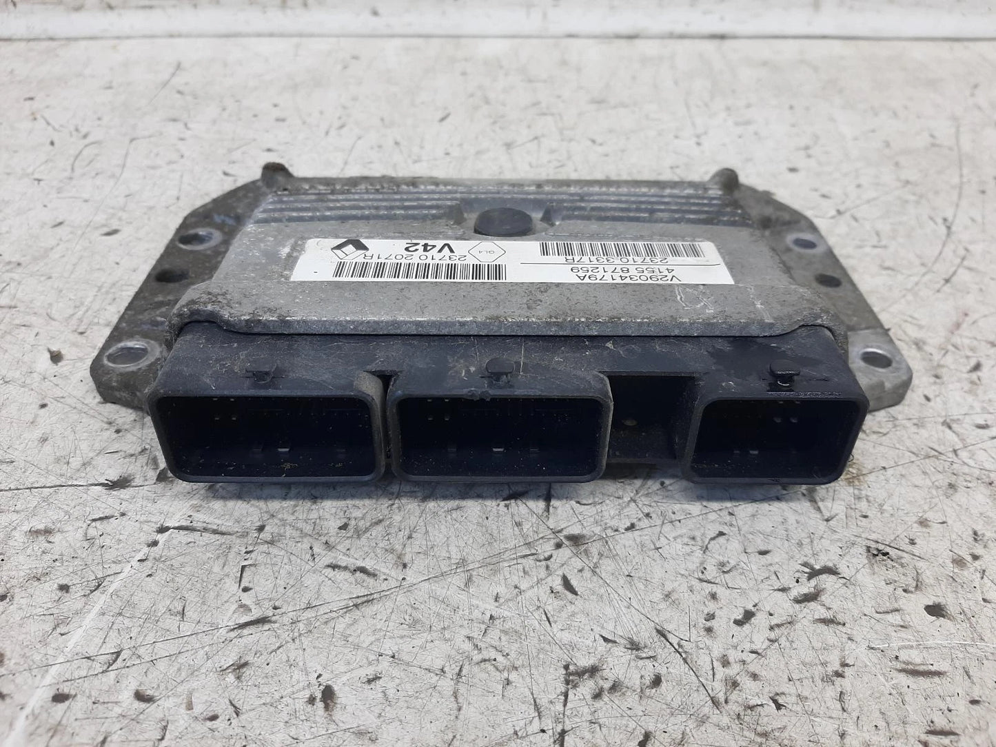 Renault Clio Iii 1.1L D4F740 ECU Engine Control Unit Kit Parts 