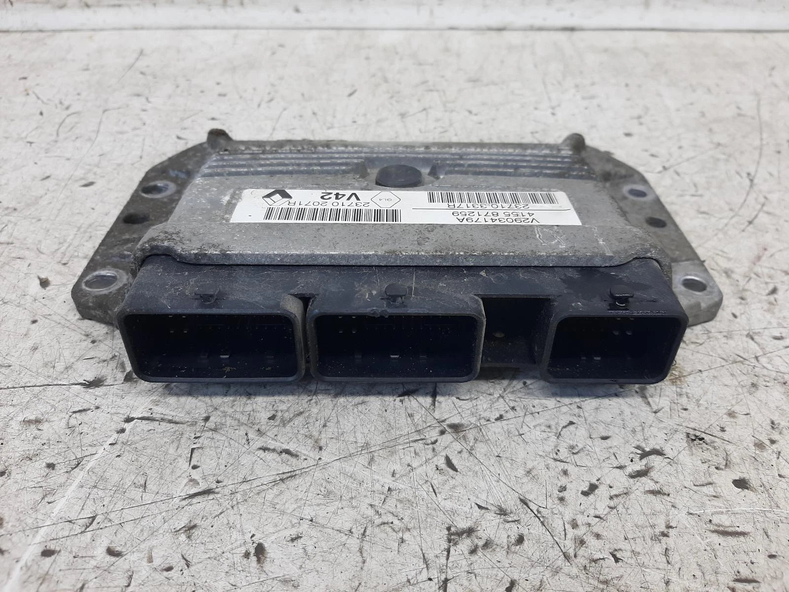 Renault Clio Iii 1.1L D4F740 ECU Engine Control Unit Kit Parts 