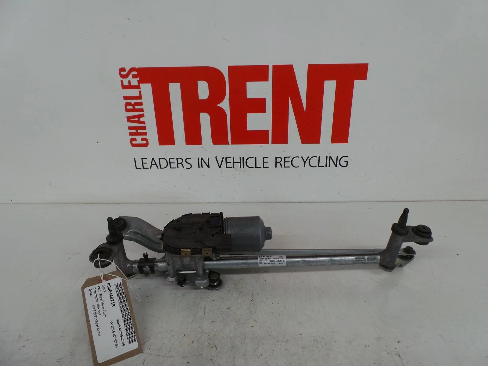 Volkswagen Golf Mk7 (5G) Front Wiper Motor W/ Linkage W/ Rack Bosch 