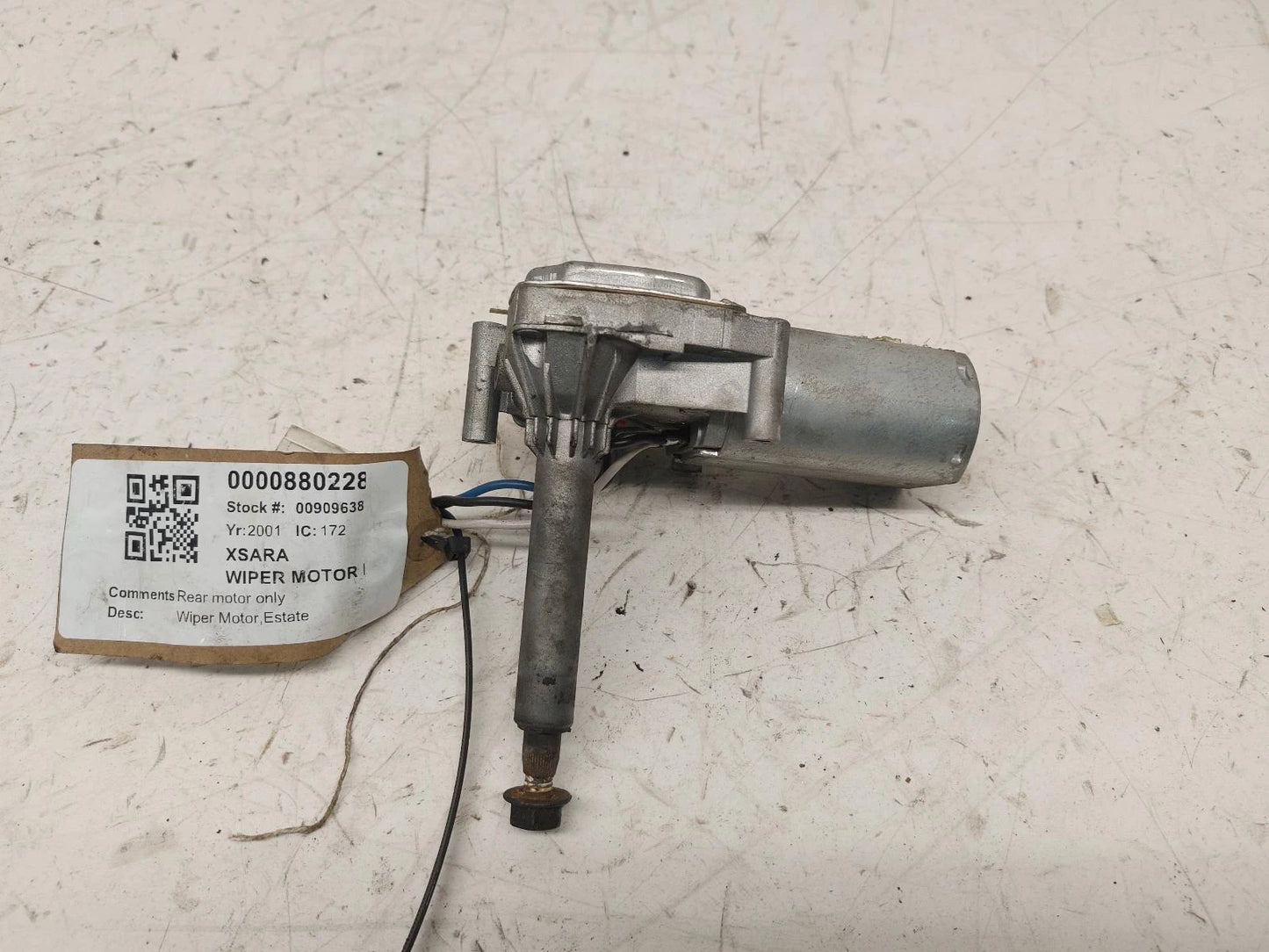 Citroen Xsara Valeo Rear Wiper Motor Only 