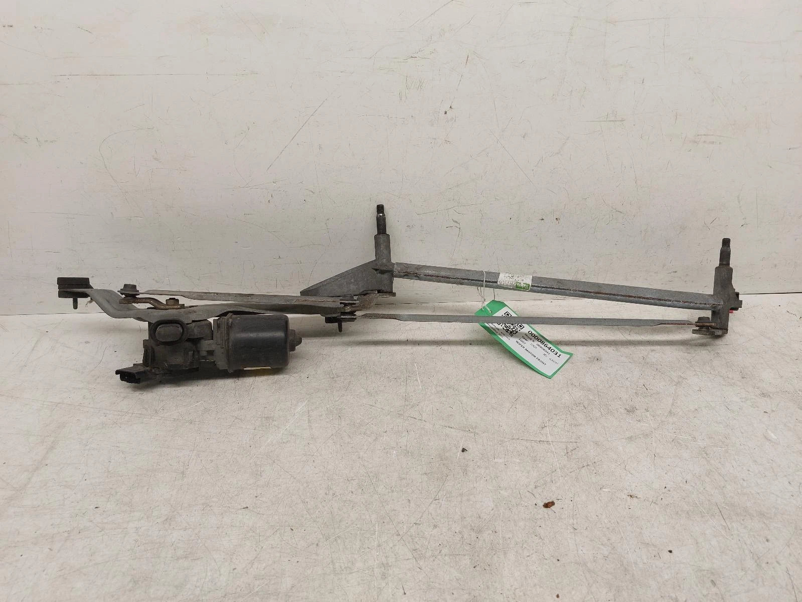 Peugeot 1007 Mk1 4 Pin Plug Front Wiper Motor With Linkage/Rack 