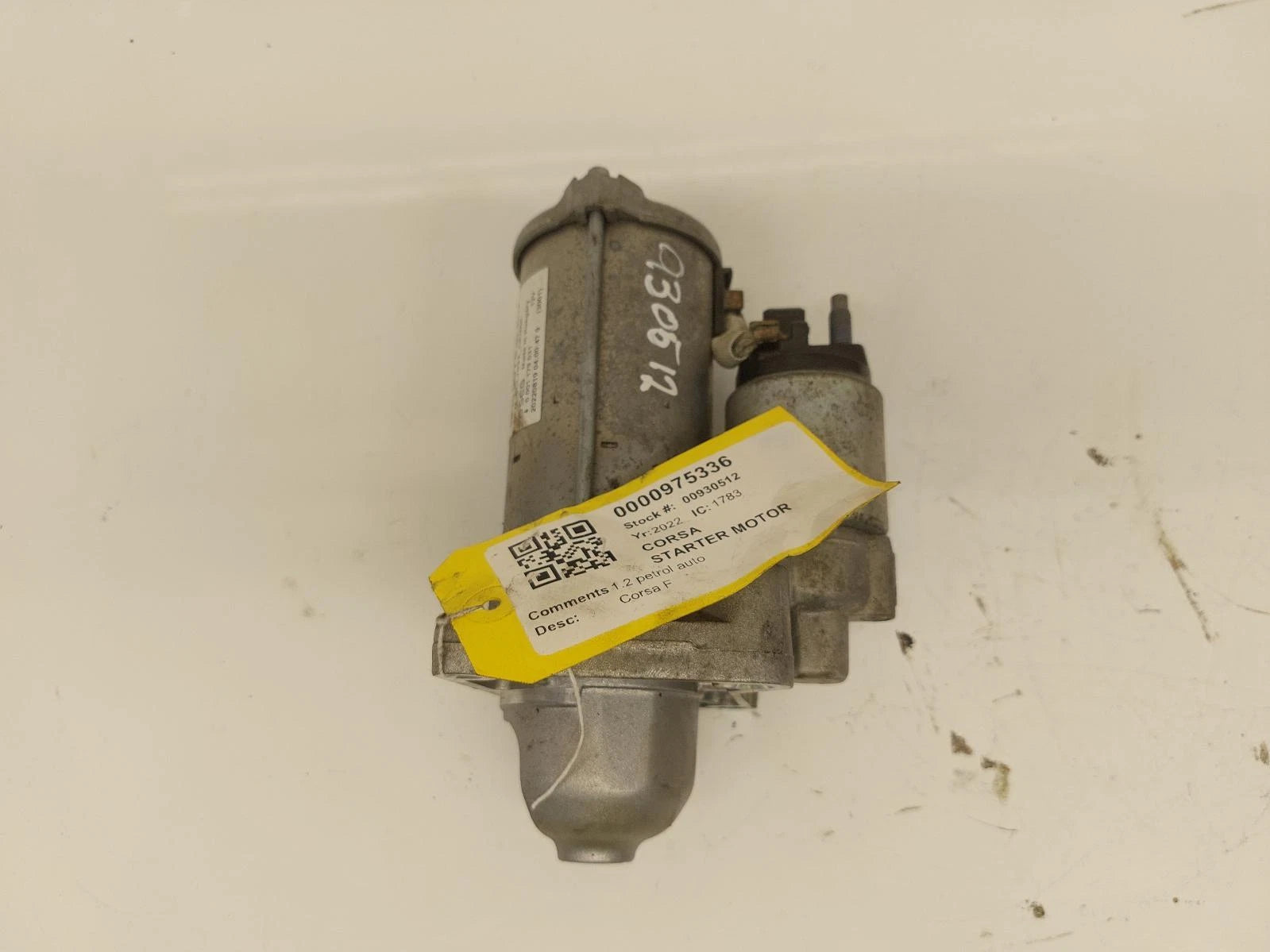 Opel Corsa 1.2L Petrol Automatic Starter Motor 
