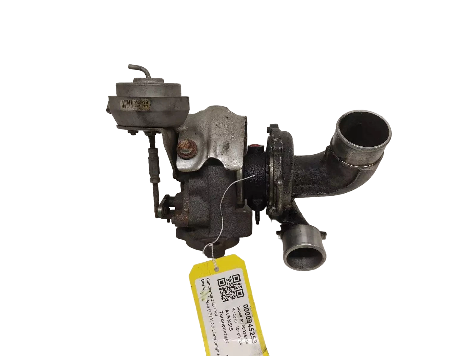 Toyota Avensis Turbocharger 