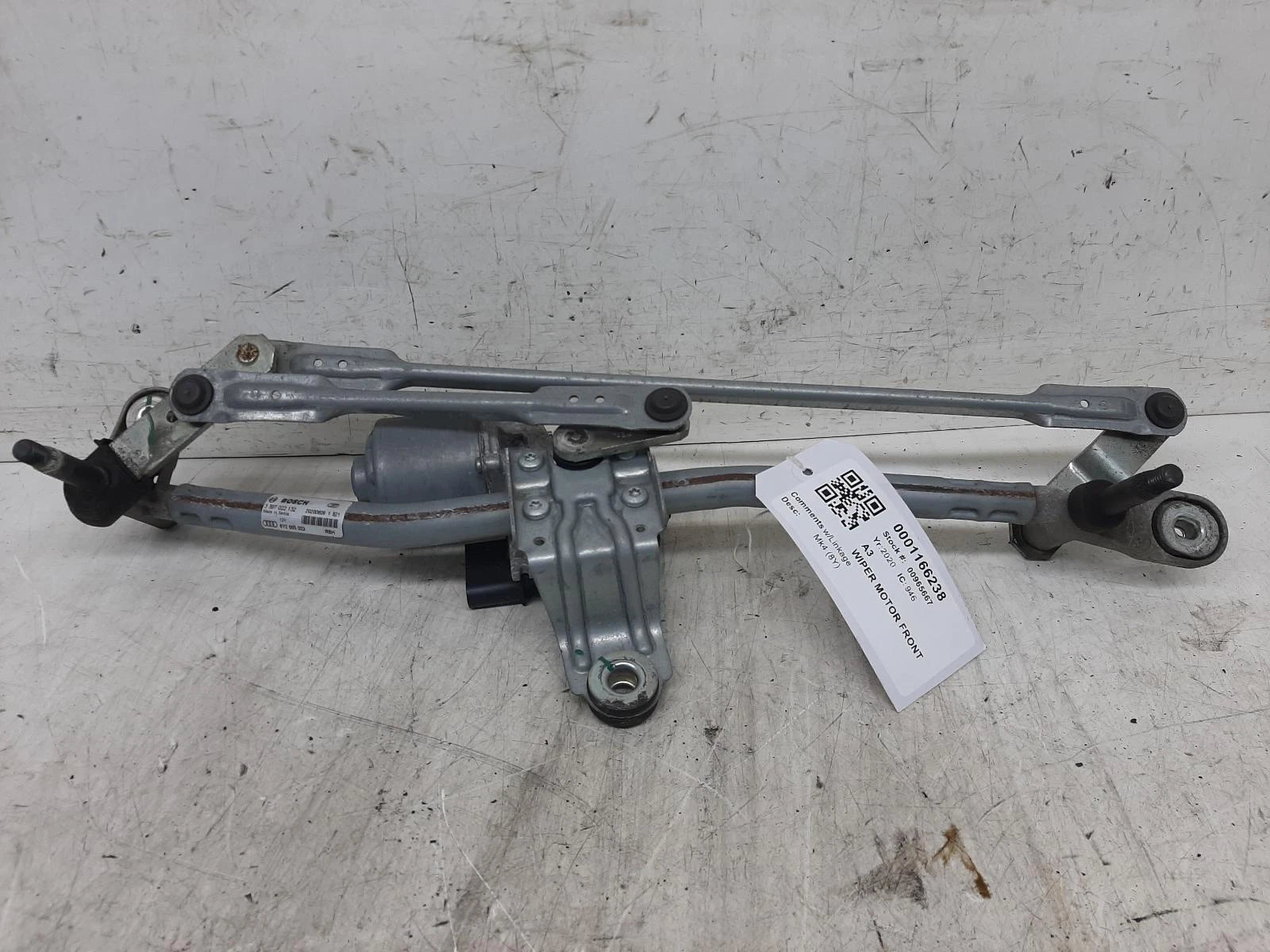 Audi A3 Mk4 (8Y) Bosch Front Wiper Motor With Linkage 