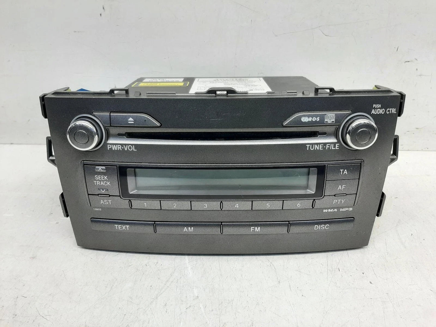 Toyota Auris Mk1 OEM Radio/CD/Stereo Head Unit No Code Available 