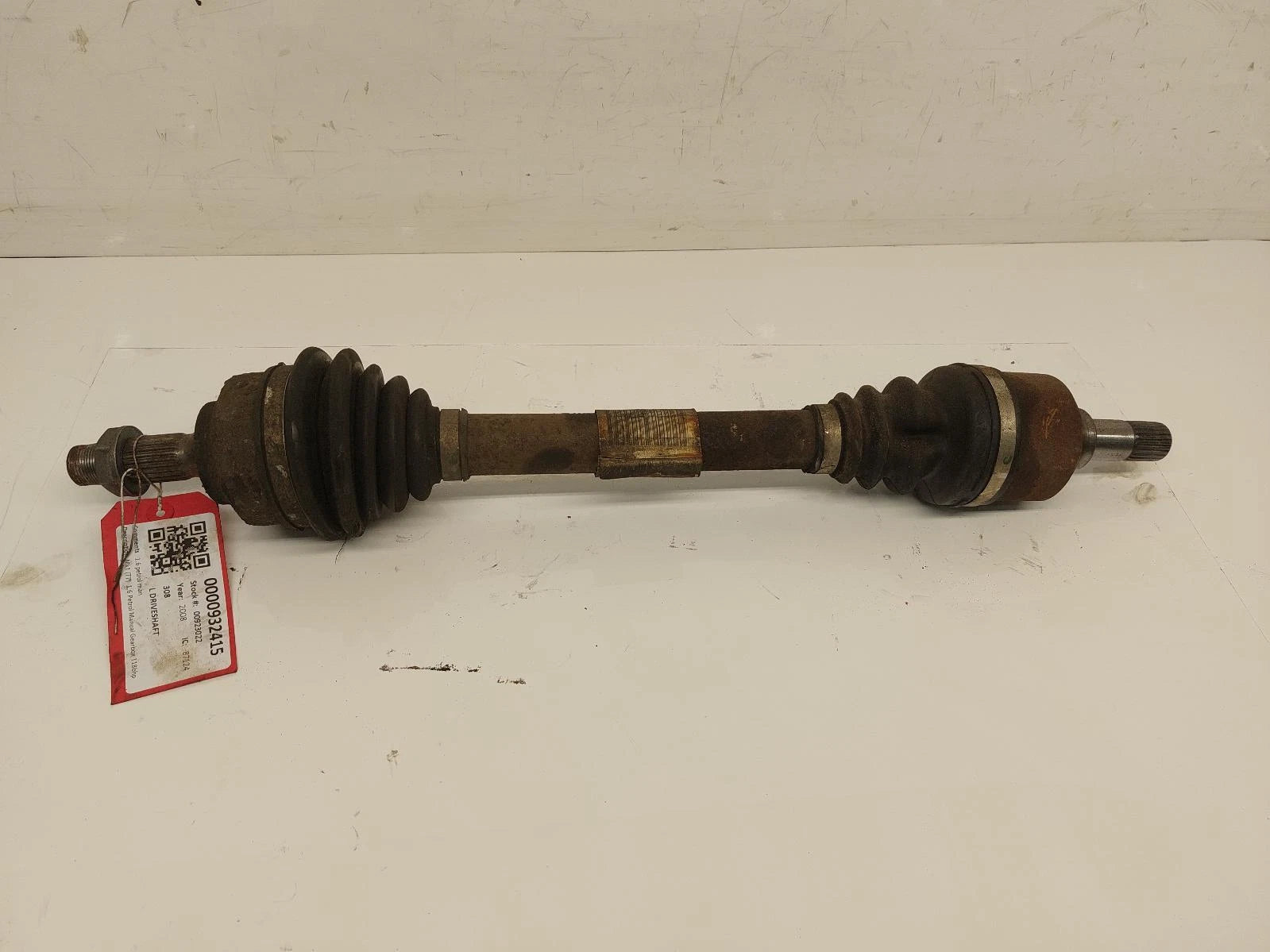 Peugeot 308 1.6L Petrol Passengers Left Front Driveshaft with ABS 