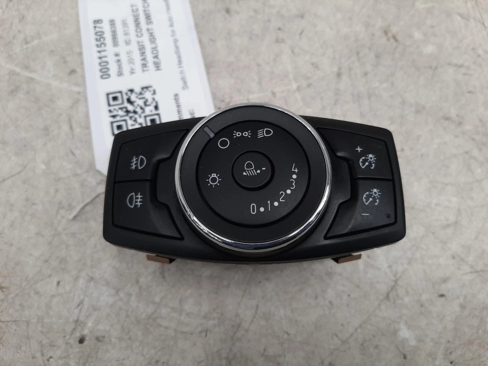 Ford Transit Connect Van Headlight Headlamp Switch Dial 