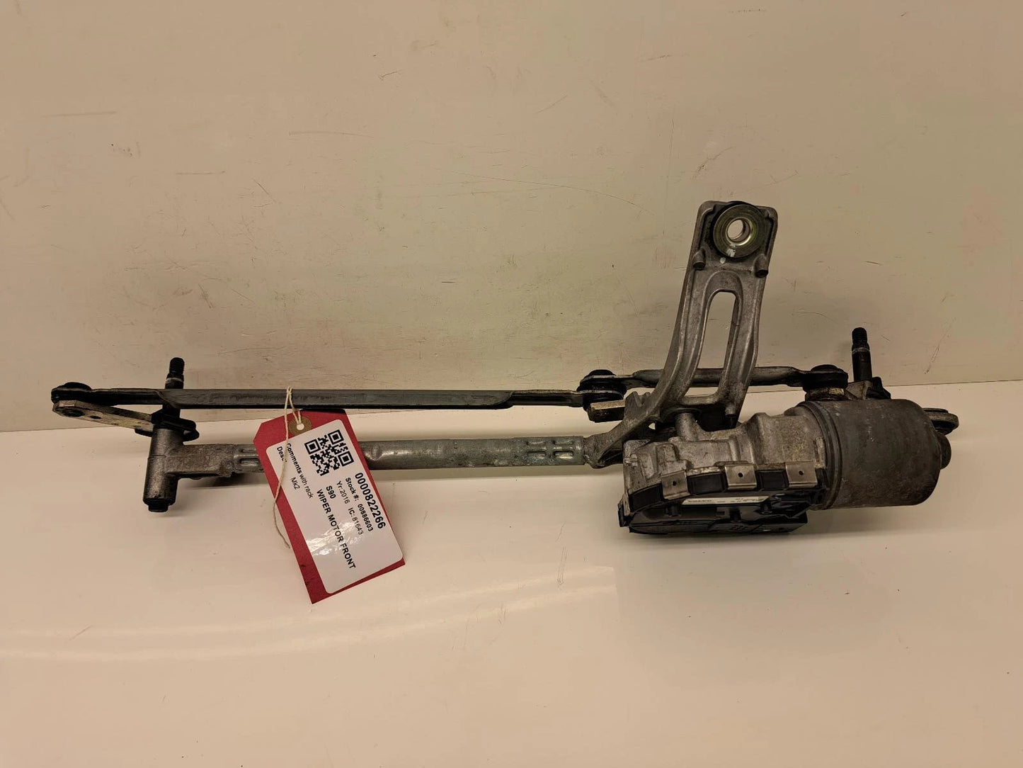 Volvo S90 Bosch Front Wiper Motor With Linkage 31385116 