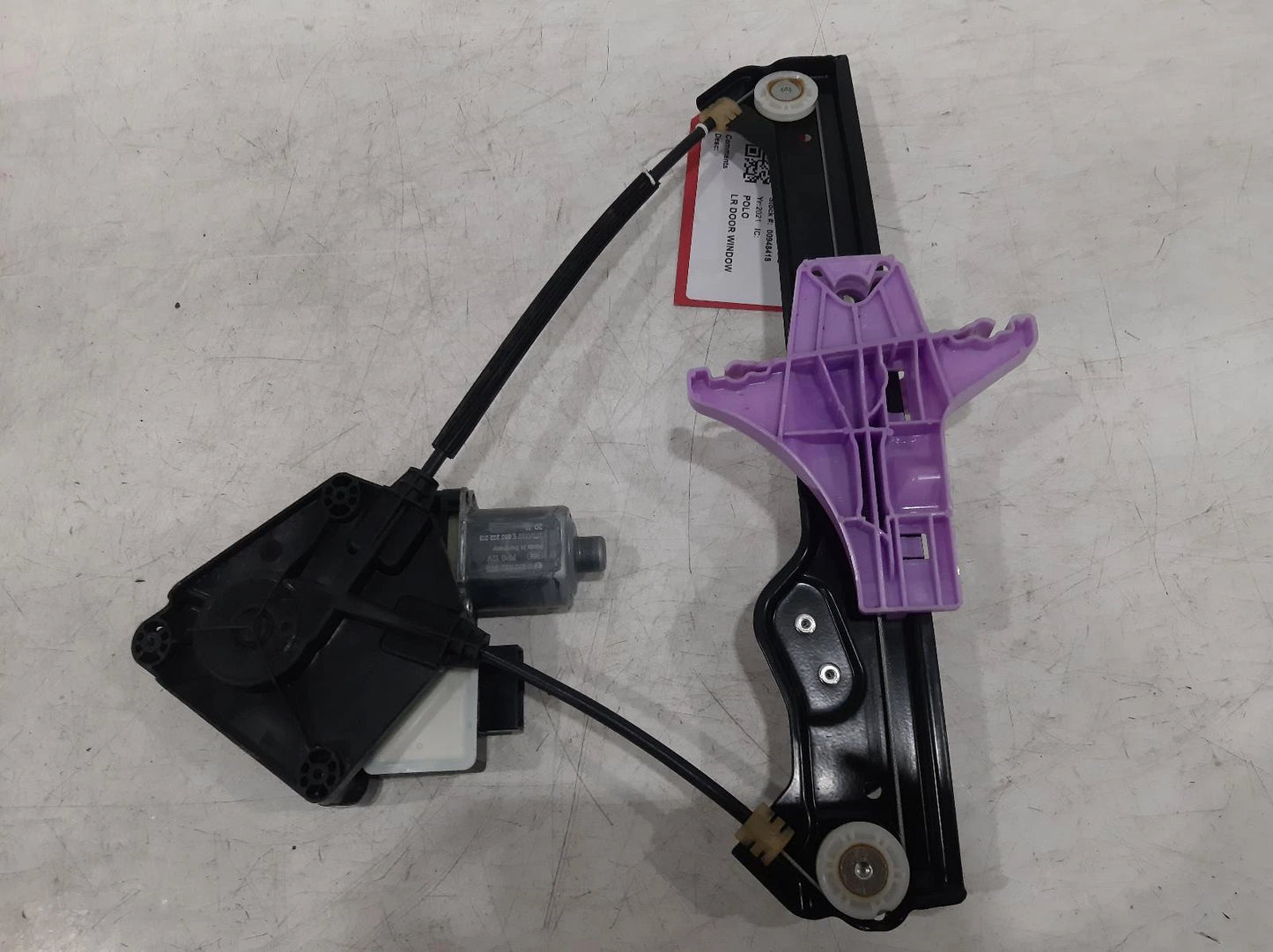 Volkswagen Polo Window Regulator Rear Passengers Side 