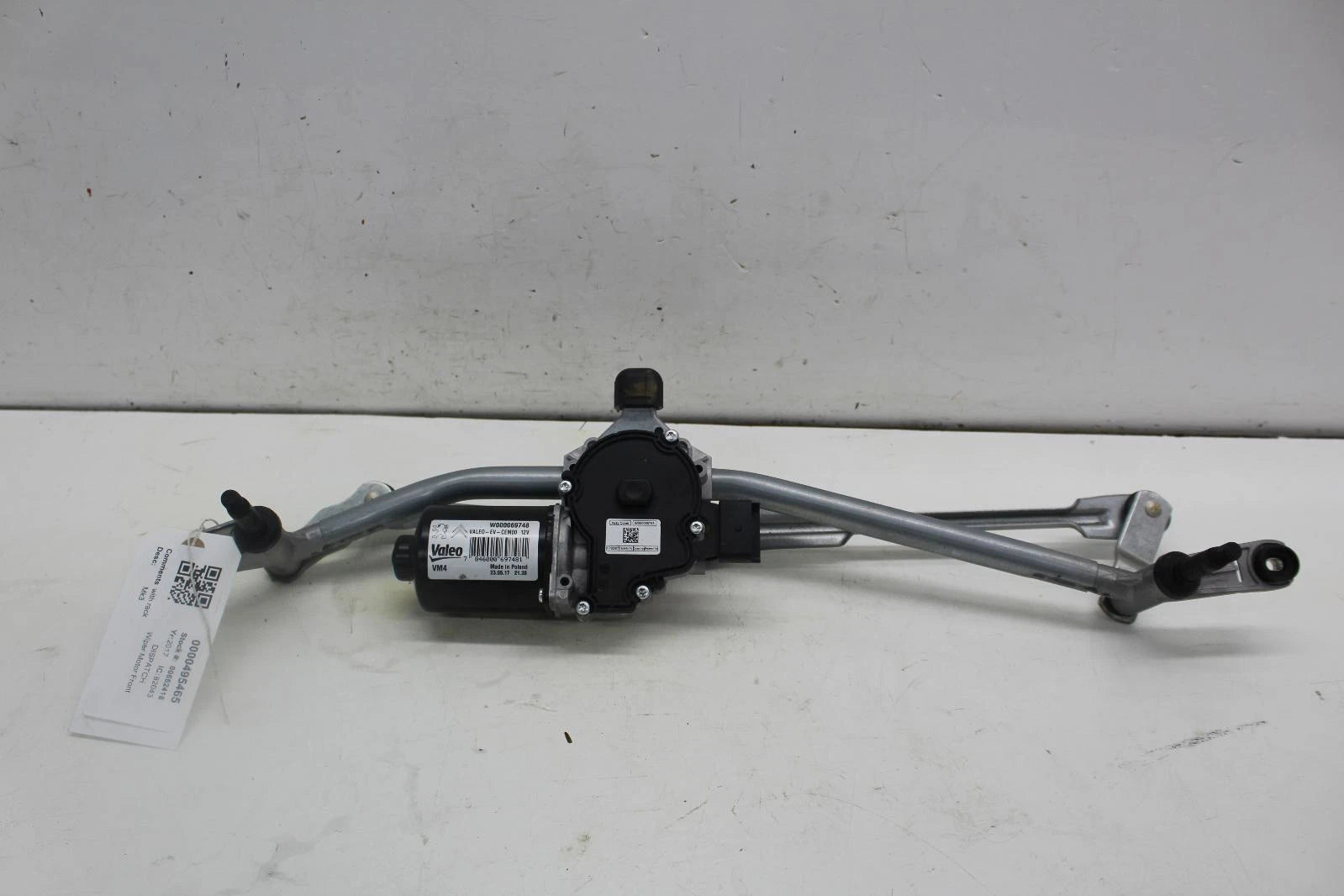 Citroen Dispatch Valeo Front Wiper Motor With Linkage 495465 