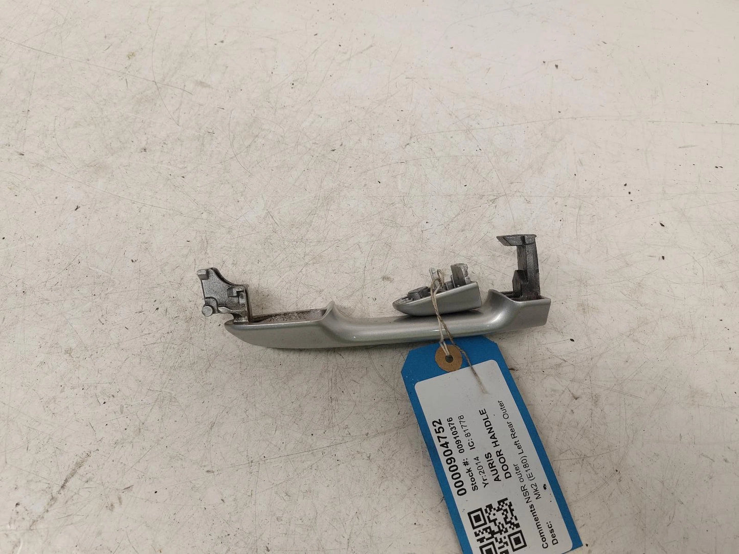 Toyota Auris Mk2 Rear Left Outer DOOR HANDLE 