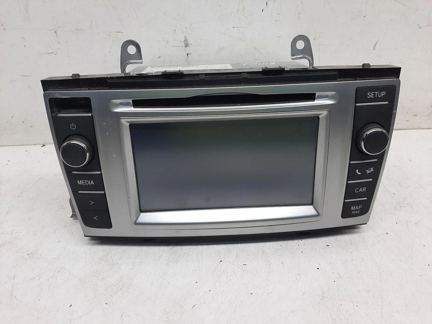 Toyota Avensis Mk3 SAT. NAV. UNIT Satellite Navigation Head Unit 