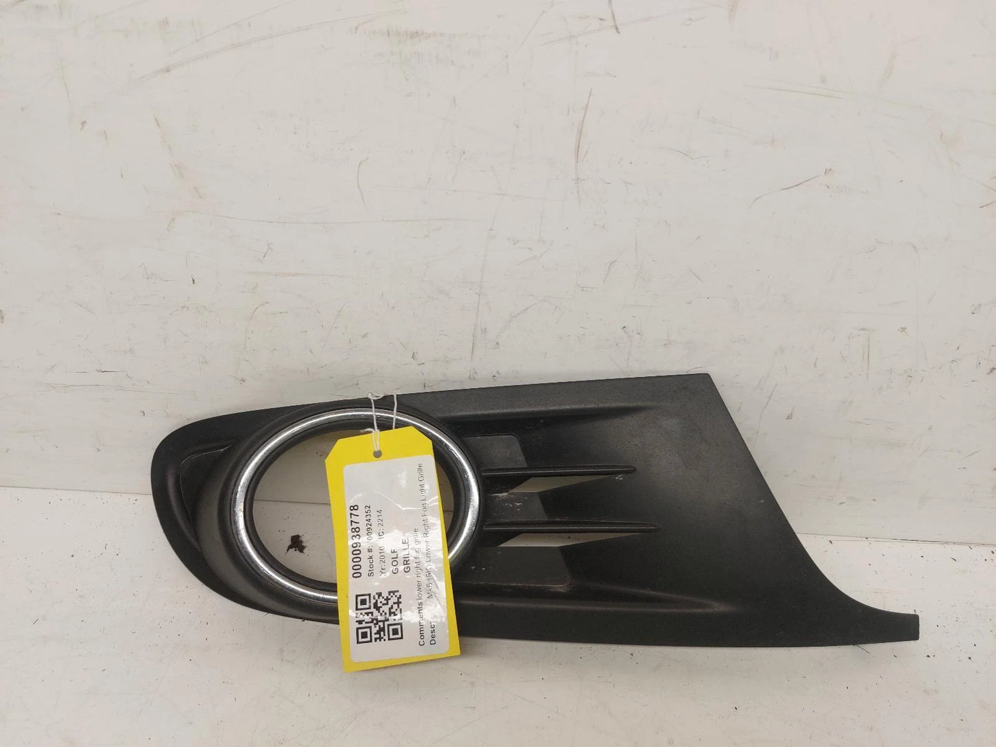 Volkswagen Golf Front Right Lower Grille Grill 