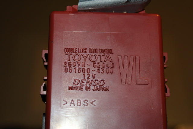 Toyota Yaris Door Lock Control Receiver 