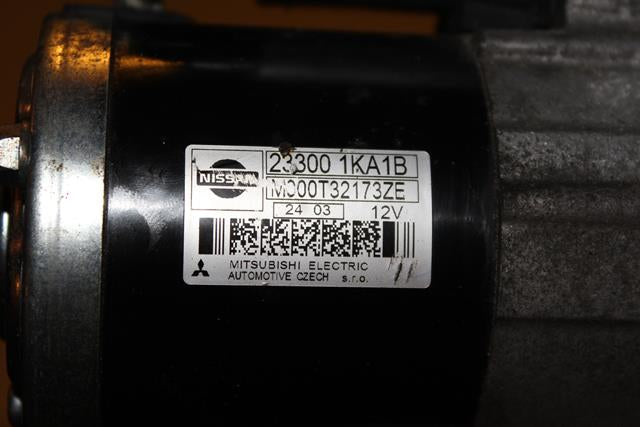 Nissan Juke Starter Motor 