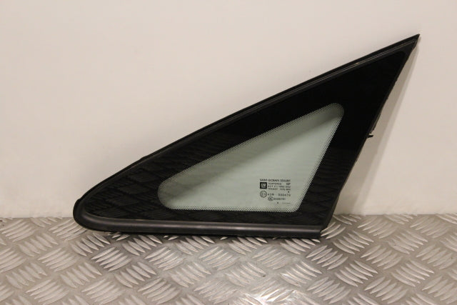 Opel Corsa Quarter Panel Window Glass Front Passengers Side (2012)