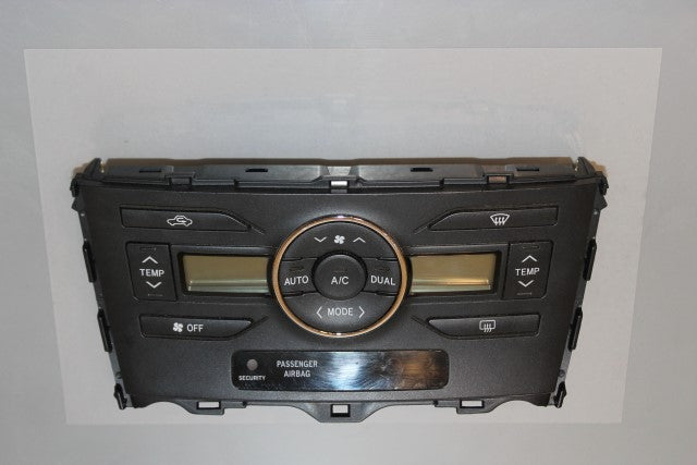 Toyota Auris Heater Control Switch 