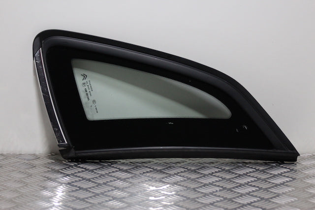 Citroen C4 Quarter Panel Window Glass Rear Drivers Side 