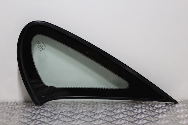 Toyota Avensis  Quarter Panel Window Glass Rear Drivers Side 