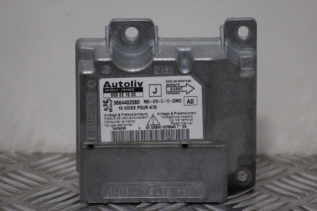 Peugeot 207cc Coupe Airbag Ecu 