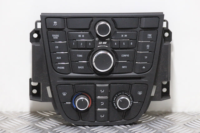 Opel Meriva Heater and Radio Control Panel 